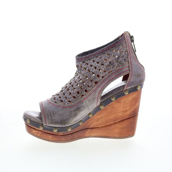 Bed Stu Womens Odette Gray Shoes (NWT) - Picture 5 of 7